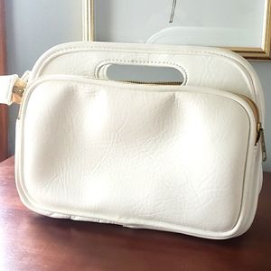 Winter White Handbag or Shoulder Bag